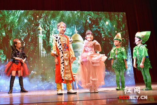 湖南首届少儿戏剧艺术节开幕 儿童剧 睡美人 周末 苏醒