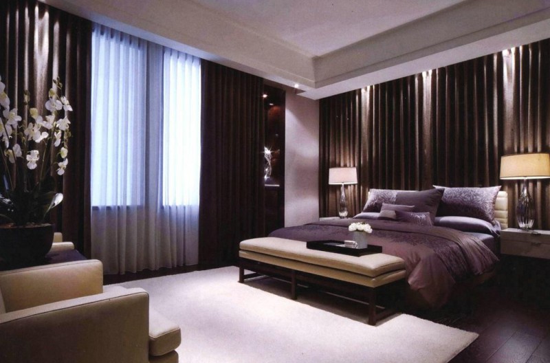 家装设计小卧室窗帘效果图
